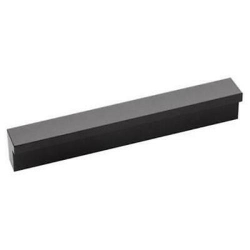 Hickory Hardware Streamline Finger Cabinet Pull, Onyx Black - $5.94+