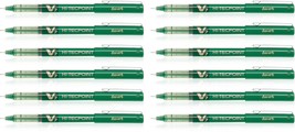 Pilot 019579 Hi-Tecpoint V7 Pen (Green - Pack of 12) - £25.08 GBP+