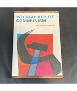 Vocabulary Of Communism By Lester De Koster - $32.32 CAD
