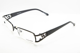 AZZARO Matte Black Eyeglasses 3633 C1 French Design Heart 51mm - $75.05