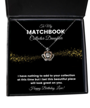 Matchbook Collector Daughter Necklace Birthday Gifts - Crown Pendant Jewelry  - £39.80 GBP
