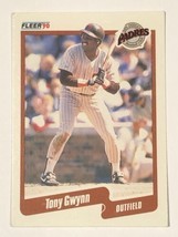 1990 Fleer #157 Tony Gwynn San Diego Padres MLB Baseball Card - £0.93 GBP