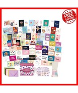 Assorted 80 High-Quality Birthday Cards - Large 5x7 with Envelopes &amp; Sti... - $56.46 CAD