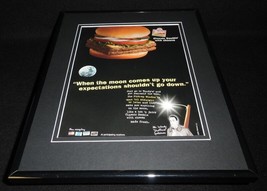 Wendy&#39;s 2004 Mr. Wendy Classic Double 11x14 Framed ORIGINAL Advertisement  - £27.21 GBP