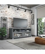 Techni Mobili Durbin TV Stand, Grey, Fits 75&quot; TVs - €194,21 EUR