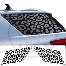 Fits 2018-2022 Chevy Traverse Leopard Cheetah Print Rear Window Decal Sticker - £31.26 GBP