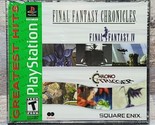 Final Fantasy Chronicles: Final Fantasy IV &amp; Chrono Trigger (Sony PlaySt... - $34.64
