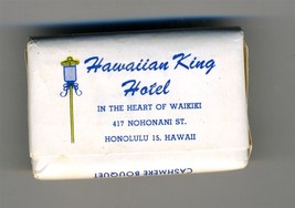 The Hawaiian King Hotel Soap Waikiki Honolulu Hawaii Interisland Resorts  - £9.34 GBP