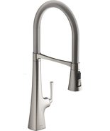 Kohler 22060-VS Graze Kitchen Faucet - Vibrant Stainless - FREE Shipping! - £274.96 GBP