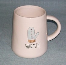 Rae Dunn WARMTH Mug /Cup-Blue Mitten Tapered Mug Artisan Collection Mage... - £14.92 GBP