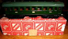 MARKLIN HO 341 PASSENGER CAR  1946  TINPLATE   BK 4.1 COUPLINGS   BOX  L... - $1,013.56 MXN
