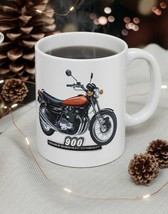 Z1 Z900 1972 Classic Motorcycle Coffee Mug Gift Inspired Classic Kawasaki - £11.46 GBP
