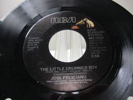 Jose Feliciano Feliz Navidad/The little drummer boy 45 record rare - £25.45 GBP