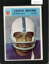 1966 Philadelphia #21 Lenny Moore Good+ Colts Hof *X59950 - £8.51 GBP