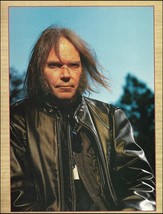 Neil Young circa 1993 classic 8 x 11 color pin-up photo - £3.38 GBP