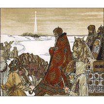 Journey of the Magi – 3 sizes – Heinrich Lefler – Catholic Art Print – Christmas - £8.68 GBP+