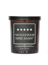 5 Star Funny Bathroom Candle &quot;Watermelon Splash&quot; Soy Wax Candle - £16.43 GBP