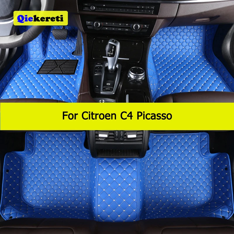 QIEKERETI Custom Car Floor Mats For Citroen C4 Picasso Auto Carpets Foot... - $80.82+