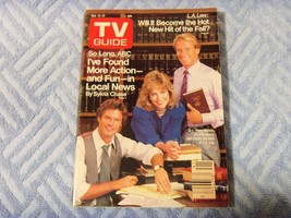 VINTAGE TV GUIDE  MAGAZINE OCT 11-17  1986  L.A. LAW  COVER - $12.82