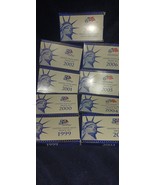 UNITED STATES PROOF MINT SETS 1999-2007 ORIGINAL PACK W/STATE QUARTERS..... - $124.99