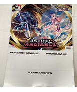 Poster Pokemon TCG Sword Shield Astral Radiance Tournament Prerelease Le... - $28.56