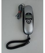 GE Telephone Slimline Corded Model 29265EE1-A Silver Black Caller ID Unt... - $9.89