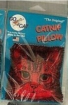 GO CAT CATNIP PILLOW INTERACTIVE KITTEN CAT FUN COUNT OF 1 - £6.25 GBP