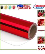 Durable Red Glossy Wrapping Paper - Perfect for Weddings, Birthdays, Hol... - $333.08 MXN