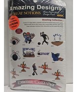 Viking Designer Embroidery Designs Disk Bowling Collection 1 Floppy Disk... - £3.80 GBP