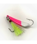 5 Pack Ringed Pompano Goofy Jigs Pink/White Jig/Chartreuse Teaser 3/8,1/... - £22.78 GBP