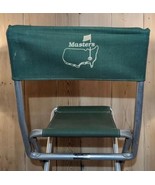 Vtg Masters Augusta Aluminum Folding Chair Spectator Seat Green 70’s - £44.32 GBP