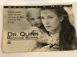 Dr Quinn Medicine Woman Tv Guide Print Ad Jane Seymour TPA15 - £4.67 GBP