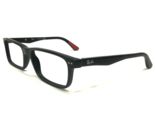 Ray-Ban Eyeglasses Frames RB5277 2077 Black Rectangular Full Rim 54-17-140 - £36.79 GBP