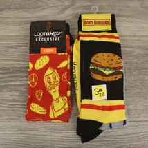 Loot Crate Wear X3 Pairs Bobs Burgers Mix and Match Adult Non-Slip Socks - £30.99 GBP