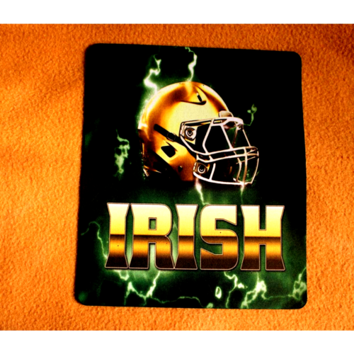 Notree Dame-Football Team High Quality Mouse Pad 9.25x8 in