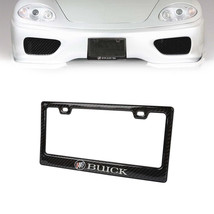 Brand New Universal 100% Real Carbon Fiber Buick License Plate Frame - 1PCS - £15.47 GBP