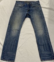 American Eagle Jeans Mens 29x30 Blue Slim Straight - £9.05 GBP