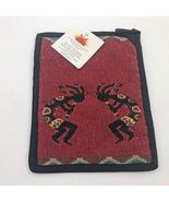 Kokopelis Flute Player Pot Holder 7x9 inches NWT 70% Cotton 30% Polyeste... - €4,21 EUR