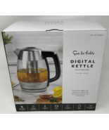 Sur La Table Digital Kettle with Infuser SLT-4408 7.5 Cups 7 Functions L... - $197.99