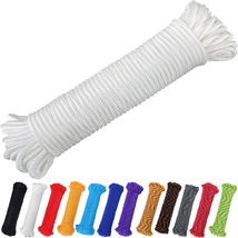 Nylon Poly Rope Flag Pole Polypropylene Clothes Line Camping - £7.11 GBP