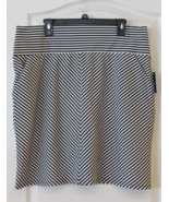 Apt. 9 Tummy Control Textured Skirt Black &amp; White  Women&#39;s Sz. XXL NWT M... - $19.65