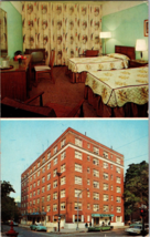 Vintage Postcard The Whitman Hotel, Jamaica N.Y.  AAA postmarked 1962 - £4.58 GBP