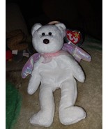 &quot;Halo&quot; the Angel Bear-RETIRED Original Ty Beanie Baby-1998 w/ errors - £43.25 GBP