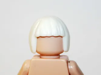 Minifigure Custom Figures For Sale White Short Hair Piece - $5.10 CAD