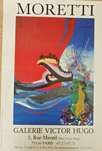 Raymond Moretti - Original Exhibition Poster – G. Victor Hugo – Affiche -C. 1980 - $128.40