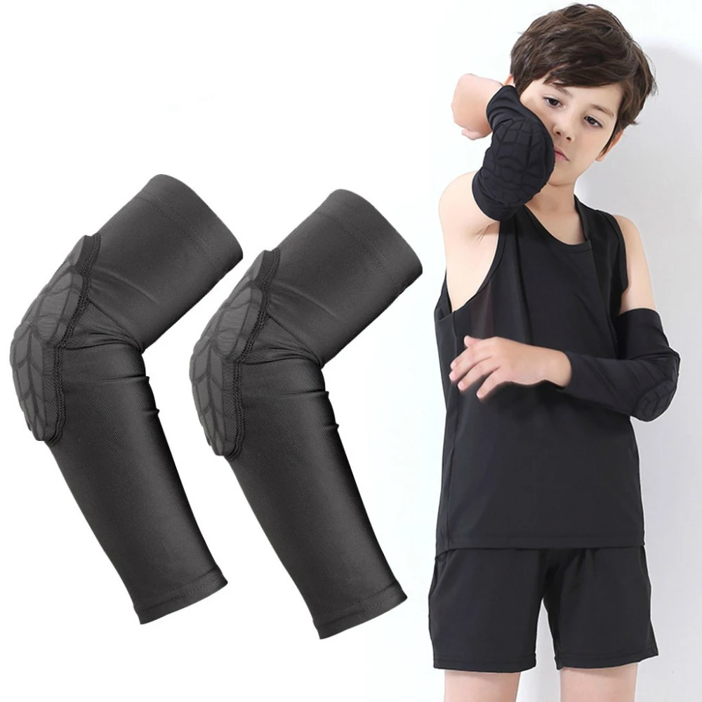 Sporting WorthWhile 1 Pair Kids Knee Pads ElA Compression  Knee Protector Gear K - £33.81 GBP