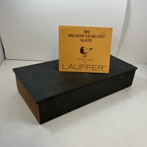 Harpswell House Lauffer 300M Years Old Black Slate Box w/Walnut Wood 8”X... - $1,184.95 MXN