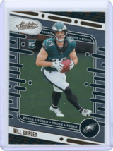 2024 Panini Absolute Will Shipley Foil Rookie RC #187 - $1.99