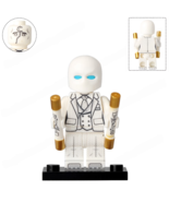 Marvel Superhero Moon Knight Mr. Knight Minifigures Building Blocks Toys - $4.77 CAD