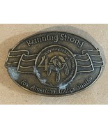 Running Strong For American Indian Youth Belt Buckle 40 year anniversary - $180.84 MXN
